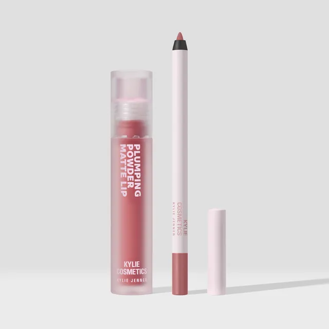 Kylie Fragrance Plumping Powder Matte leppesett + liner matt