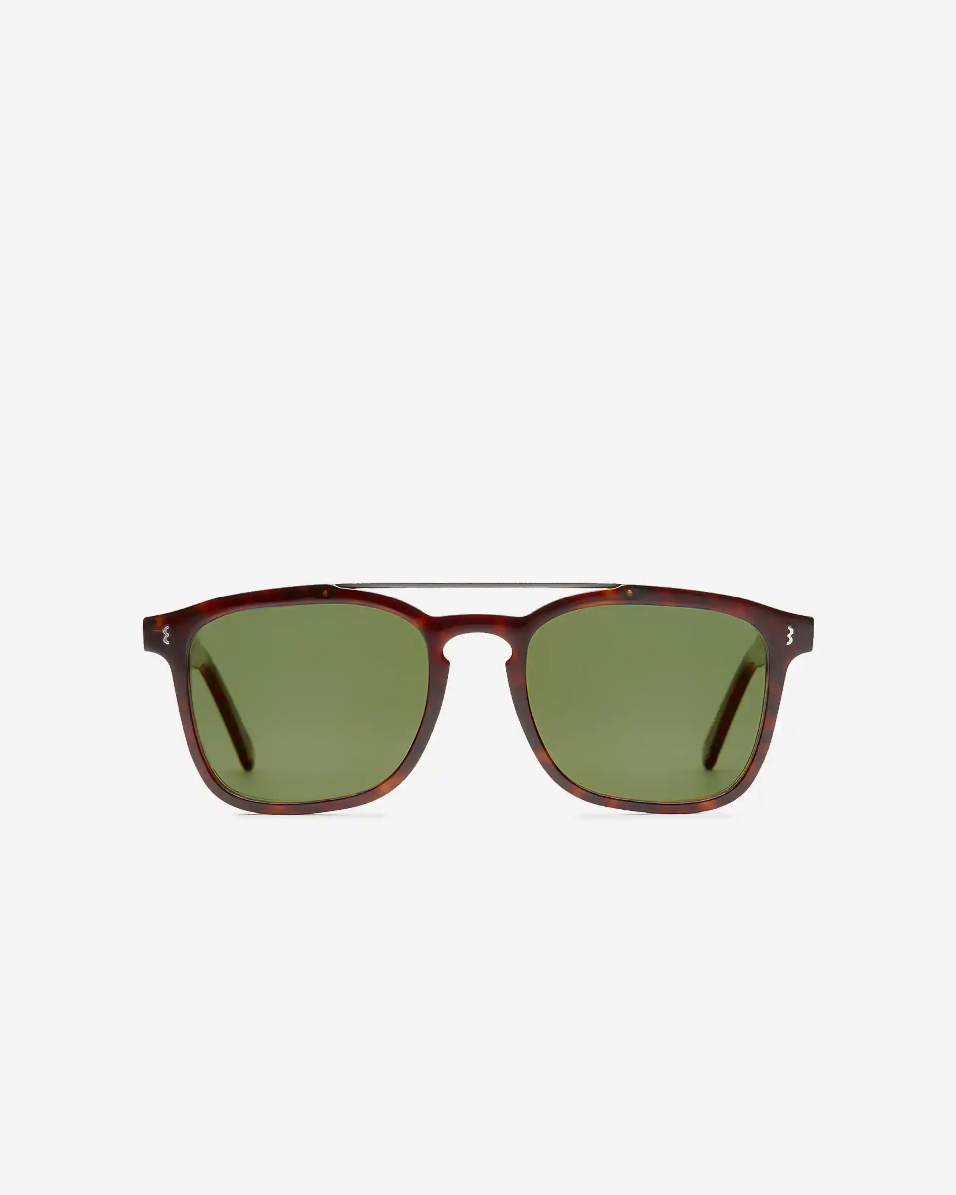 Eight & Bob Greenleaf Brindle solbriller acetat