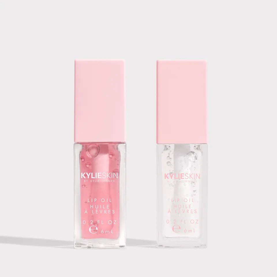 Kylie Lip Oil Duo leppeolje 2-pakning pleiende