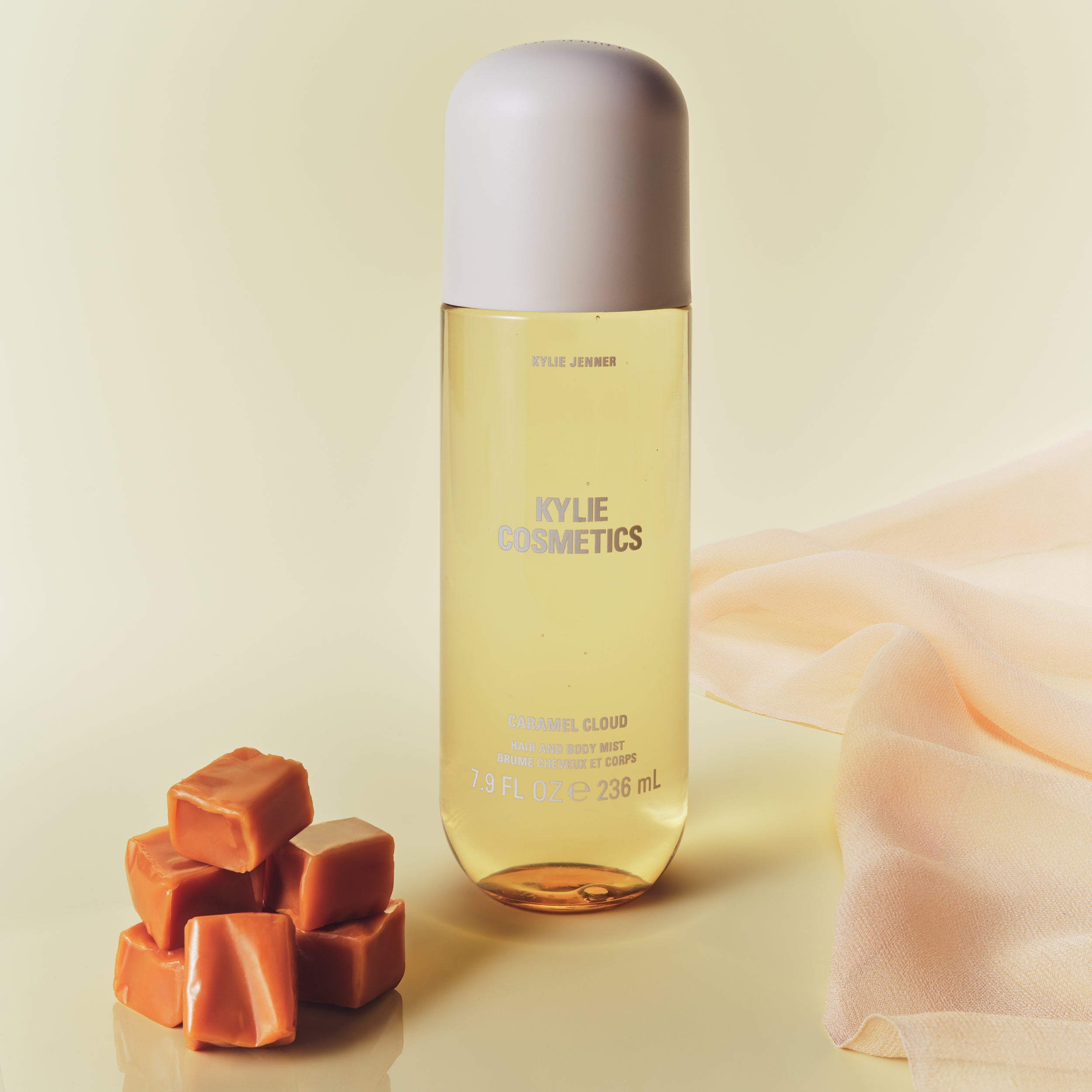 Kylie Caramel Cloud 236 ml hår- og bodymist karamell