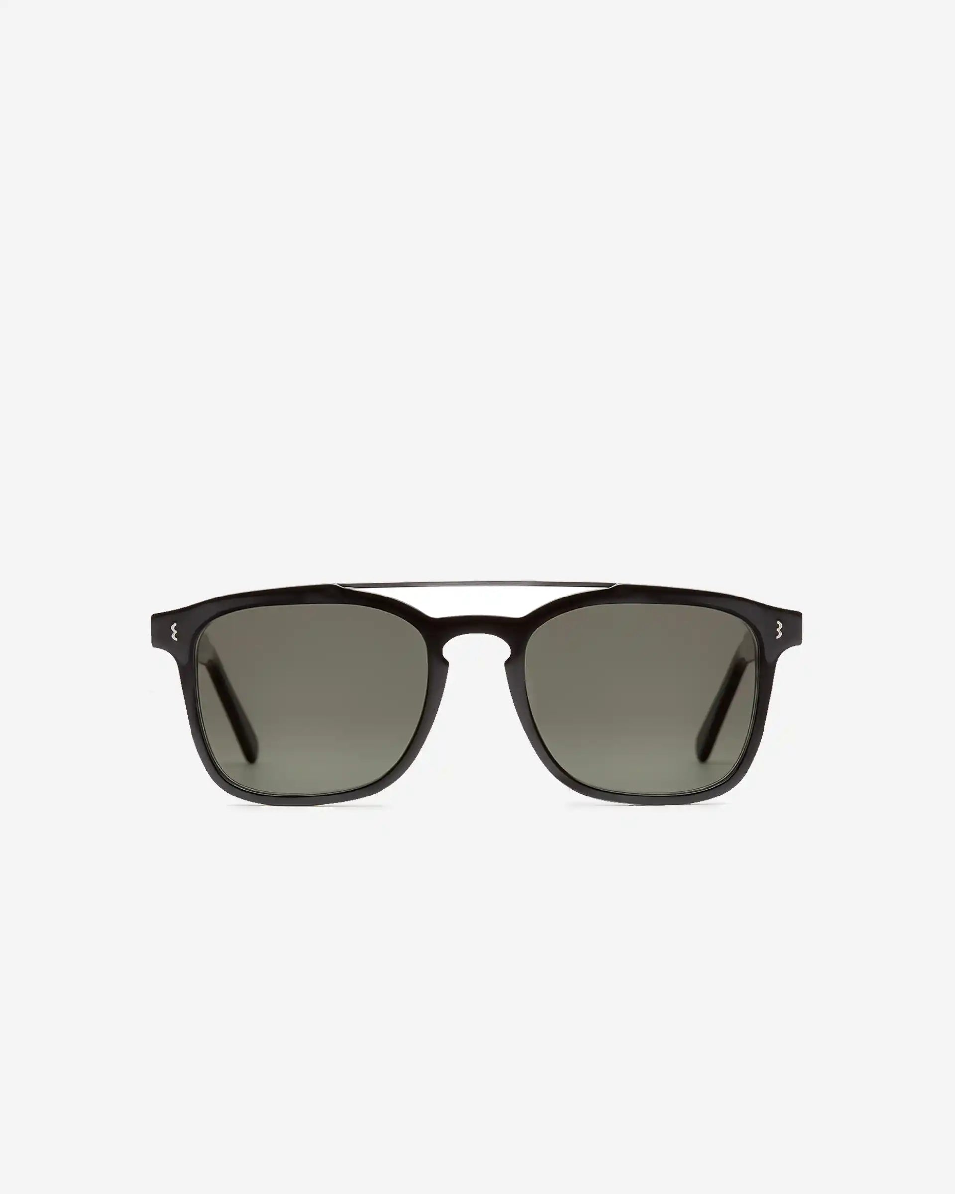 Eight and Bob Greenleaf solbriller svart acetat