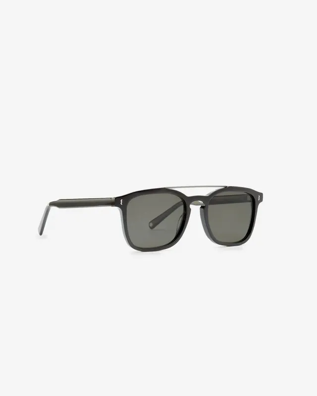 Eight and Bob Greenleaf solbriller svart acetat