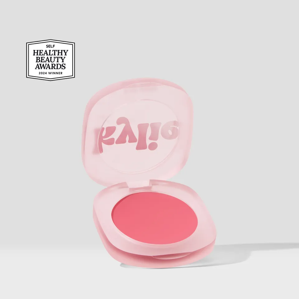 Kylie Lip Cheek Glow Balm kinn- og leppebalm byggbar glød