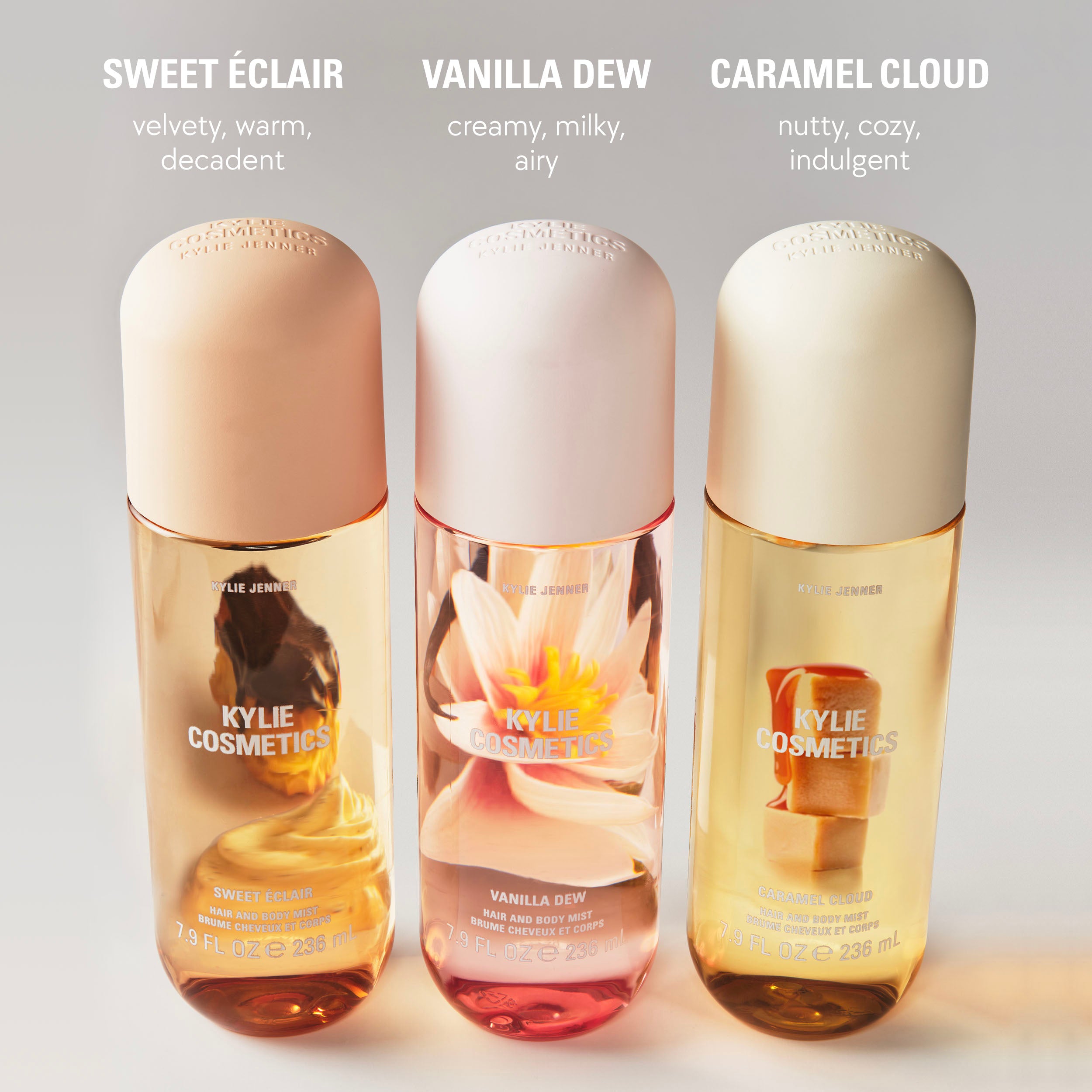 Kylie Hair & Body Mist hår- og kroppsspray trio