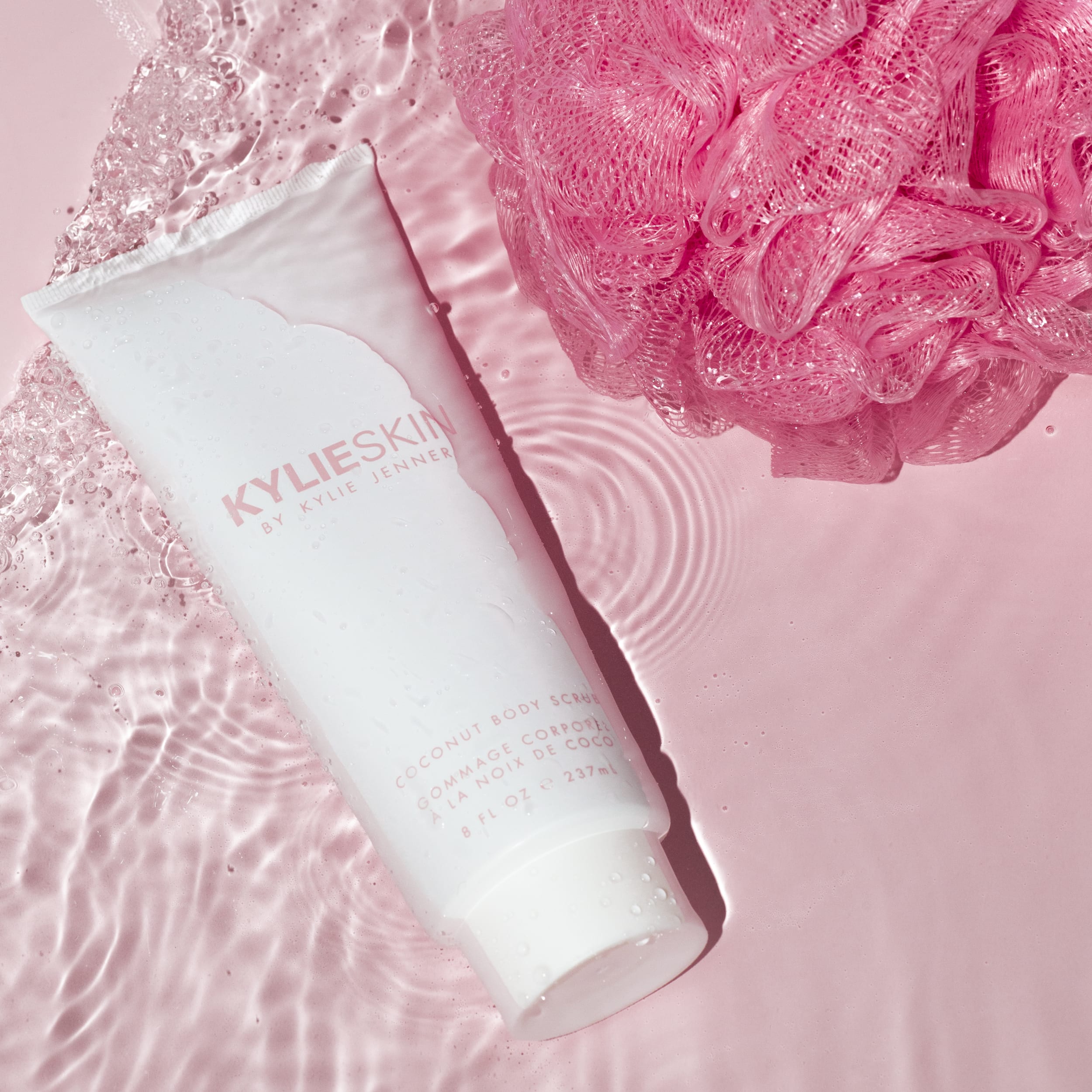 Kylie Skin Loofah badesvamp mild peeling