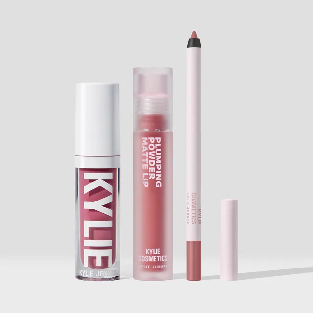 Kylie Plumping Lip Trio leppesett fyldig farge