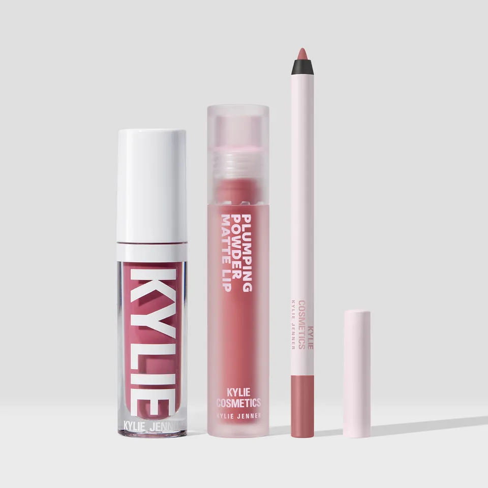 Kylie Plumping Lip Trio leppesett fyldig farge