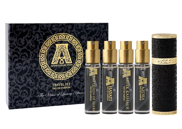 Attar Collection Travel Set reisesett 4x8ml svart etui