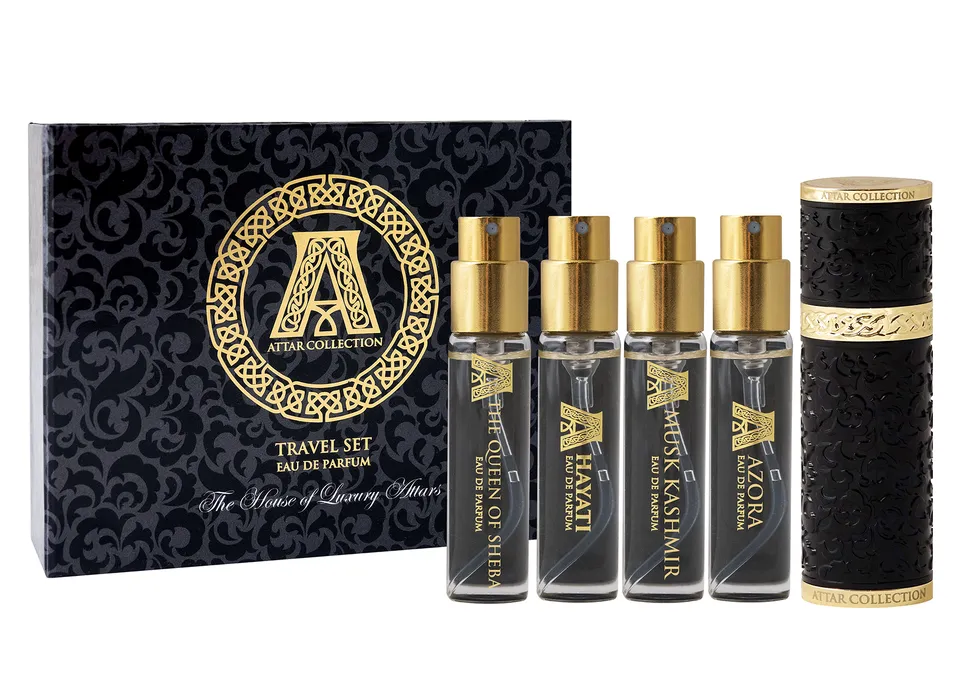 Attar Collection Travel Set reisesett 4x8ml svart etui
