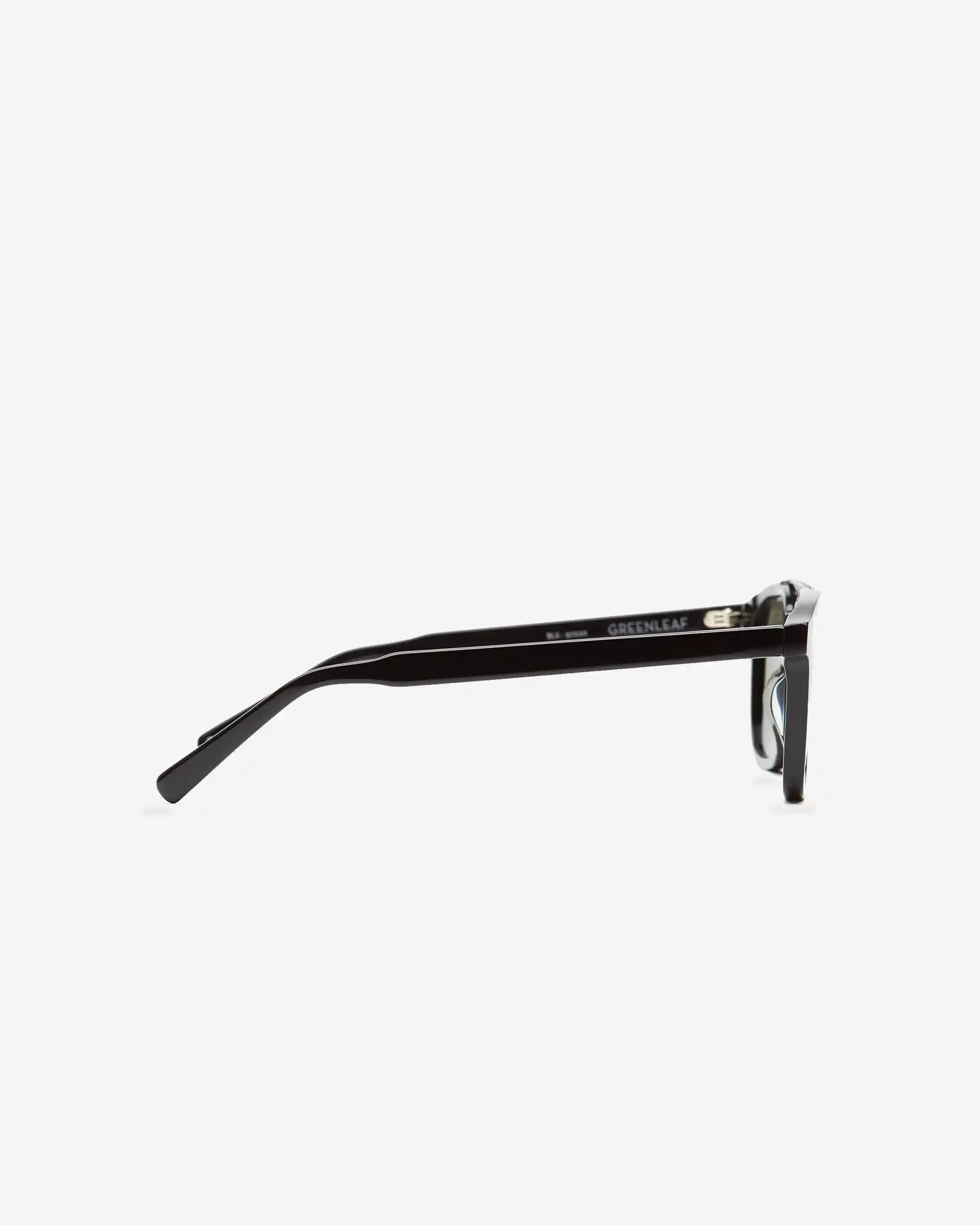 Eight and Bob Greenleaf solbriller svart acetat