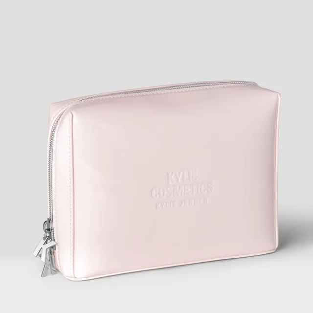 Kylie Glossy Pink sminkeveske rosa