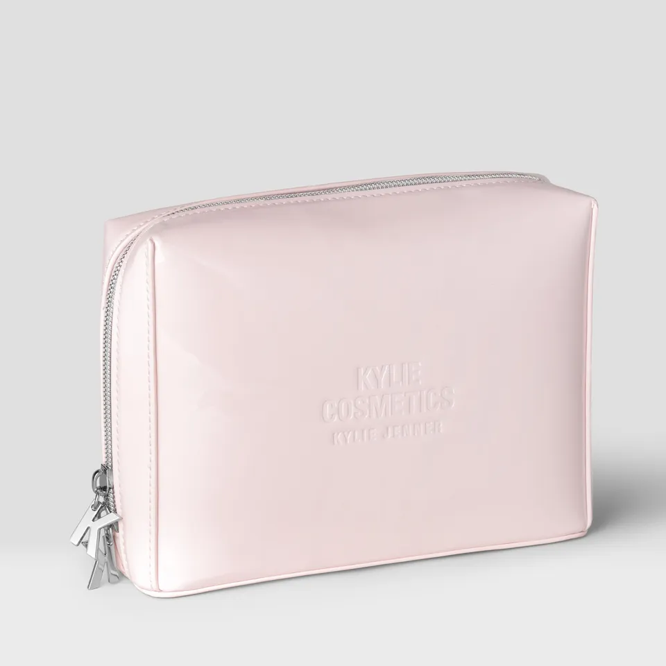 Kylie Glossy Pink sminkeveske rosa