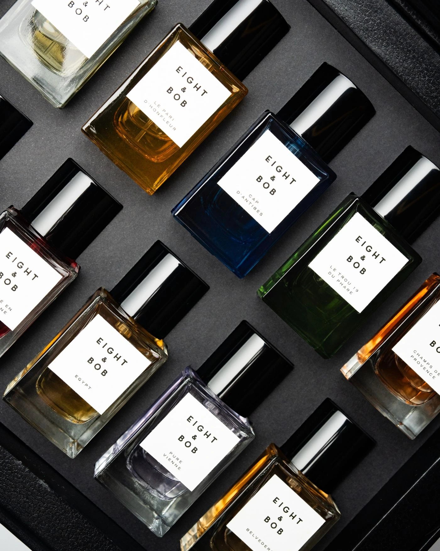 Eight and Bob Fouquet parfymesett 10x30 ml + 100 ml