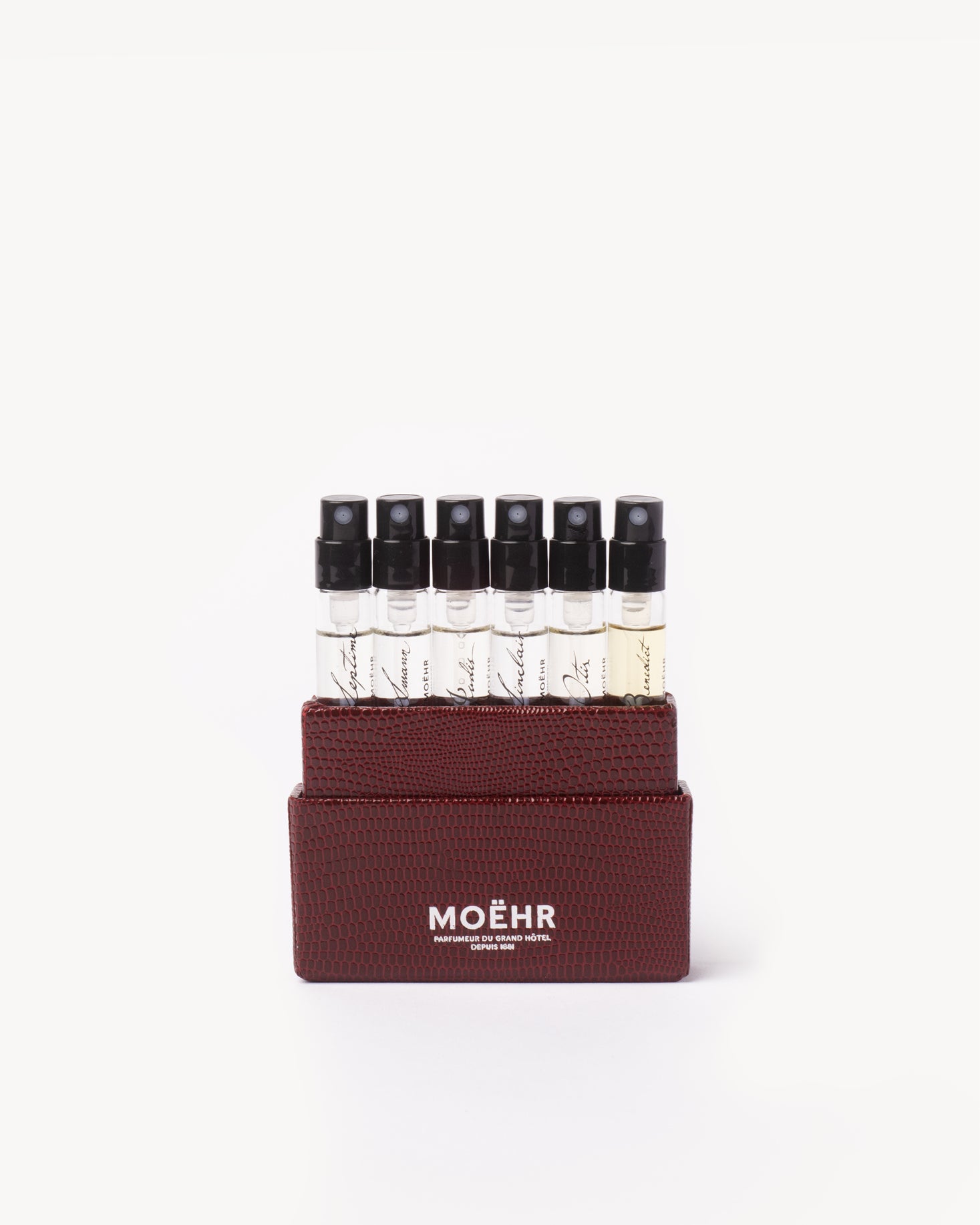 Moëhr Tasting Menu parfymesett 6 dufter