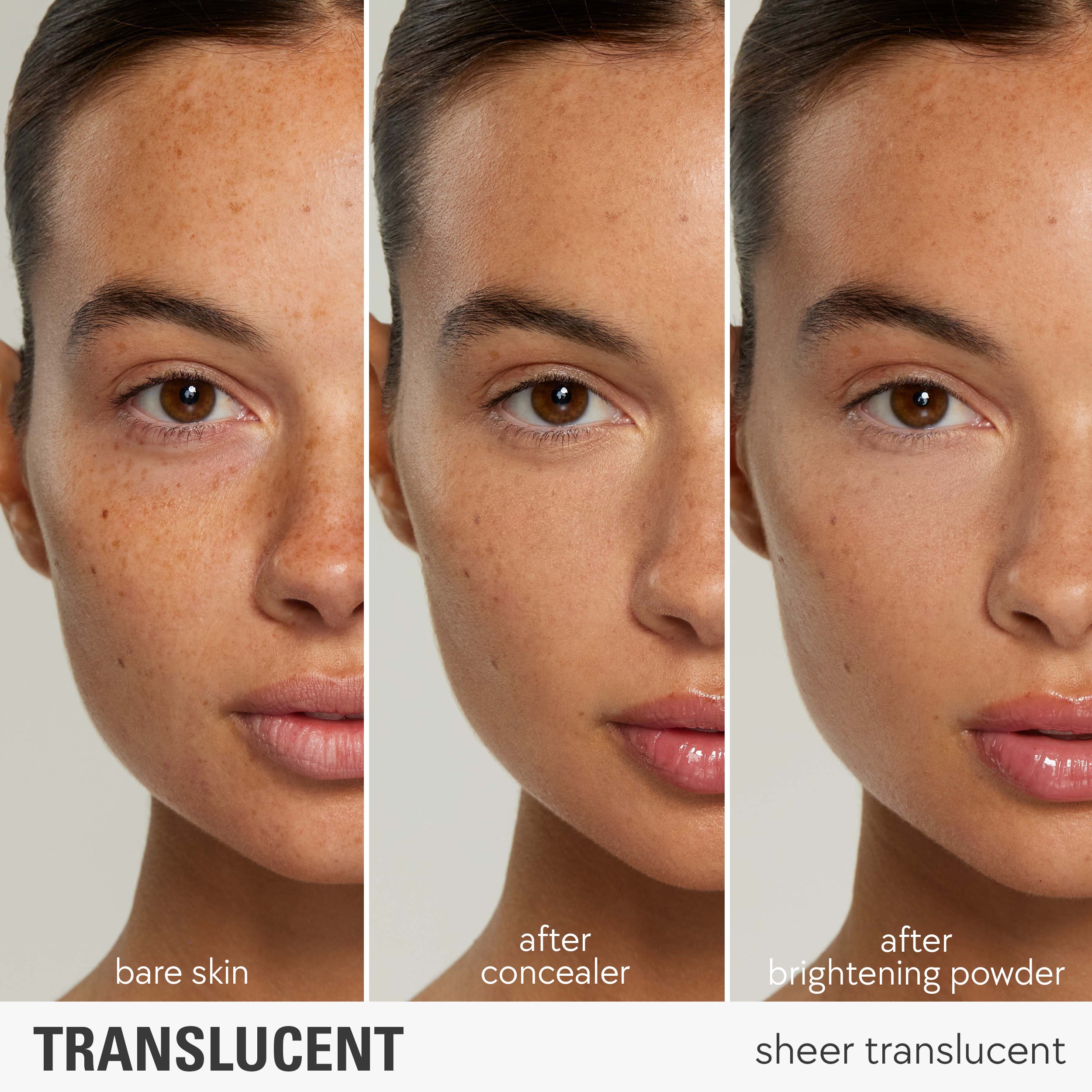 Kylie Natural Blur pudder translucent matt finish