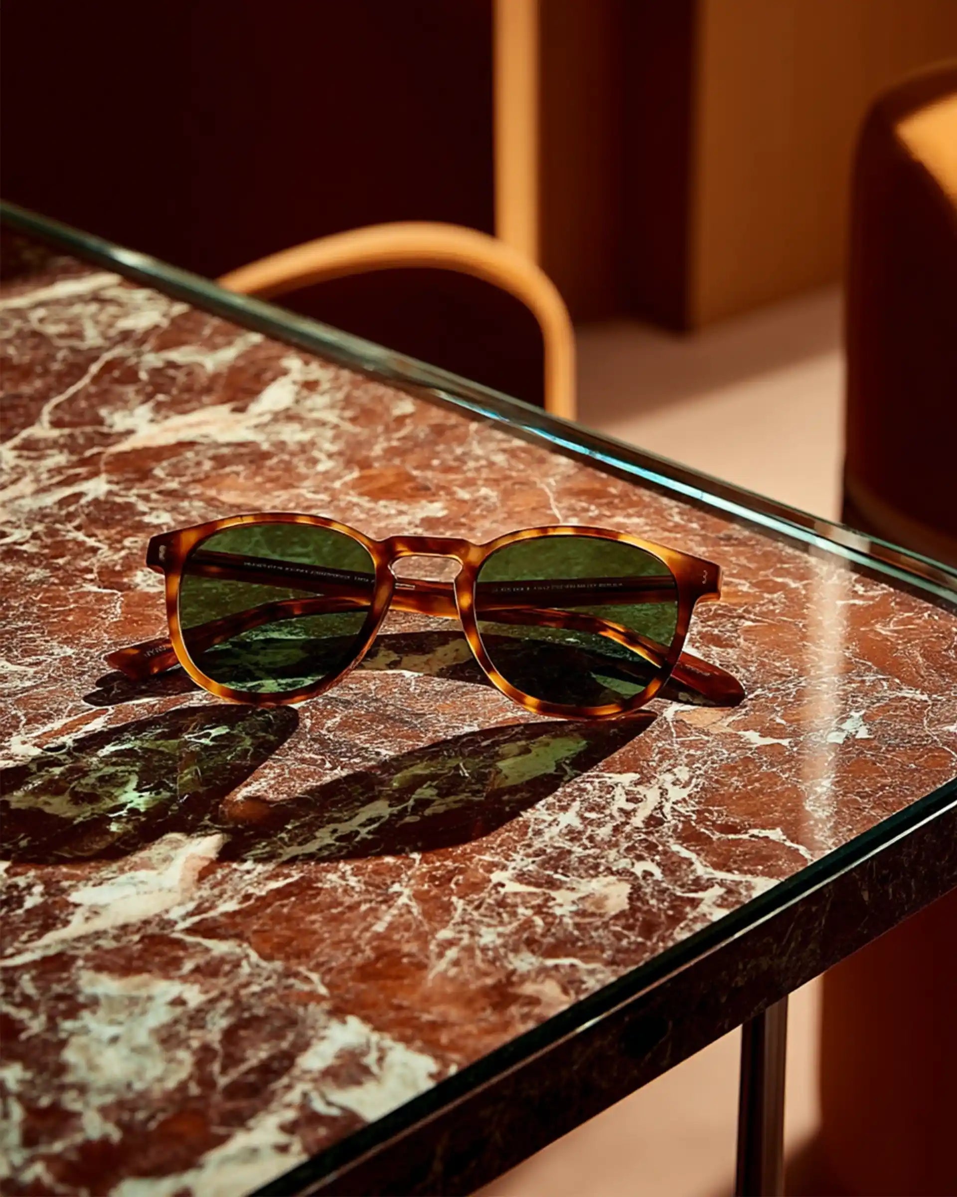 Eight and Bob Ryder Havana solbriller acetat herre