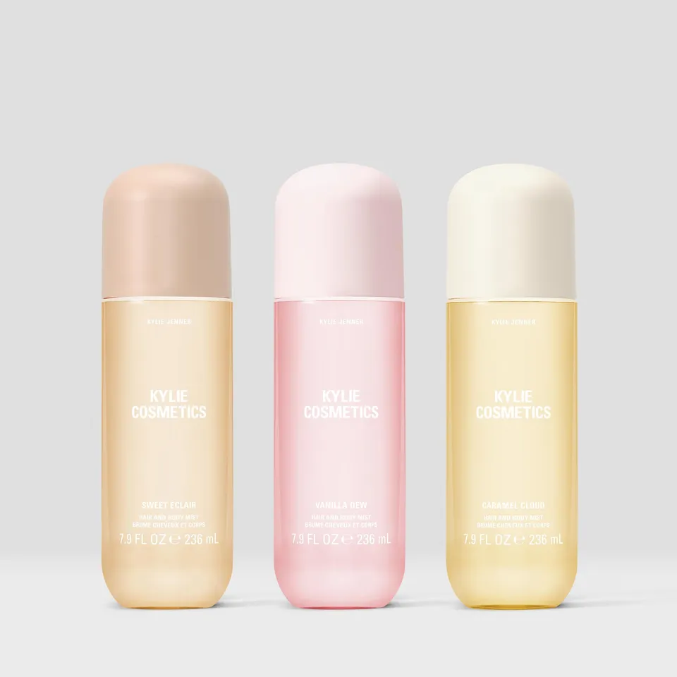 Kylie Hair & Body Mist hår- og kroppsspray trio