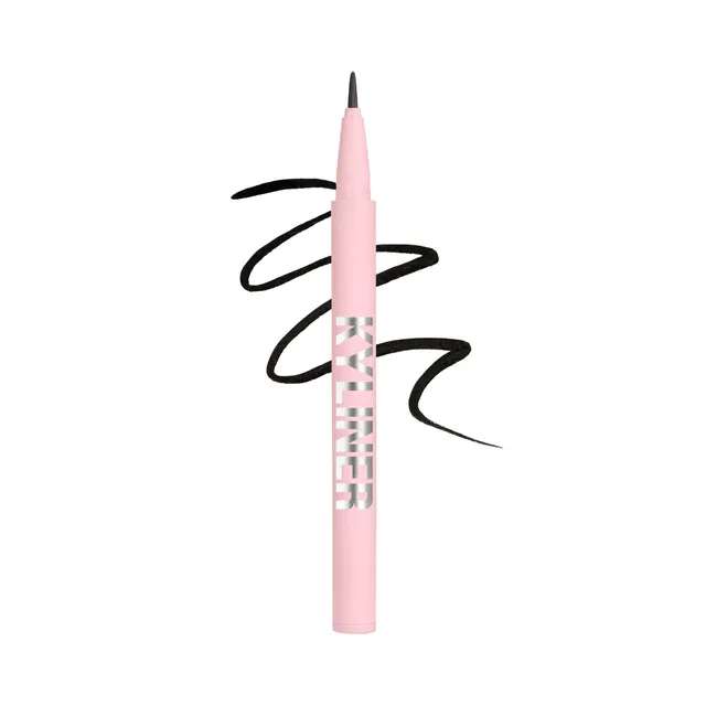 Kylie Fragrance Kyliner Brush Tip eyeliner penn svart vanntett