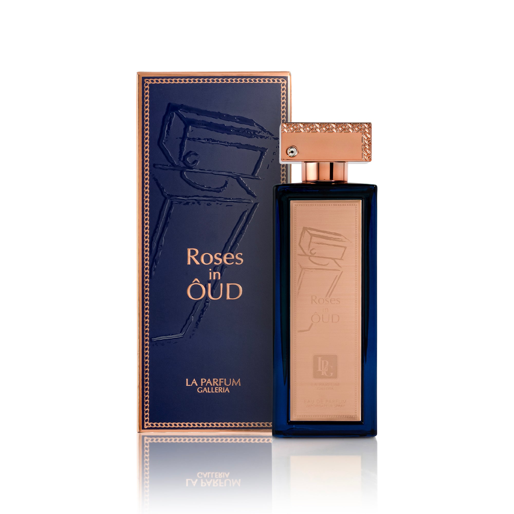 La Parfum Galleria Roses in Oud parfyme 100 ml lær