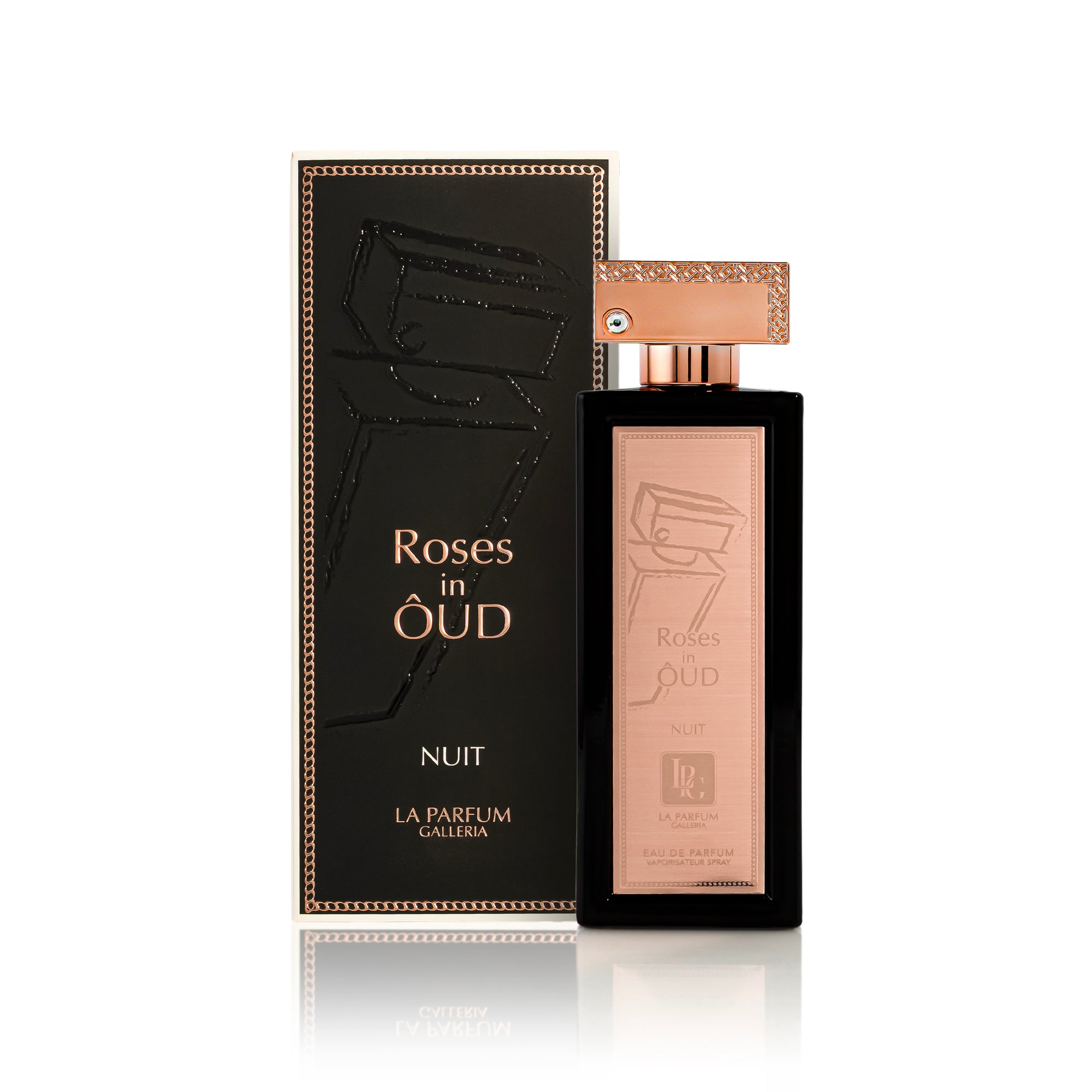 La Parfum Galleria Roses in Oud Nuit parfyme 100 ml amber